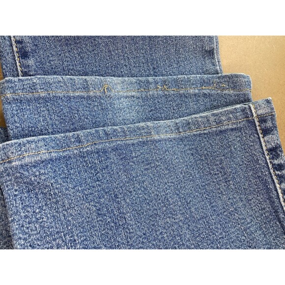 Vtg Y2K Levi's 518 Jeans 9M JR Superlow Stretch Boot Cut Women's Denim 31x30.5 - Picture 11 of 12